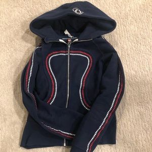 Lululemon size 8 USA Olympic scuba hoodie